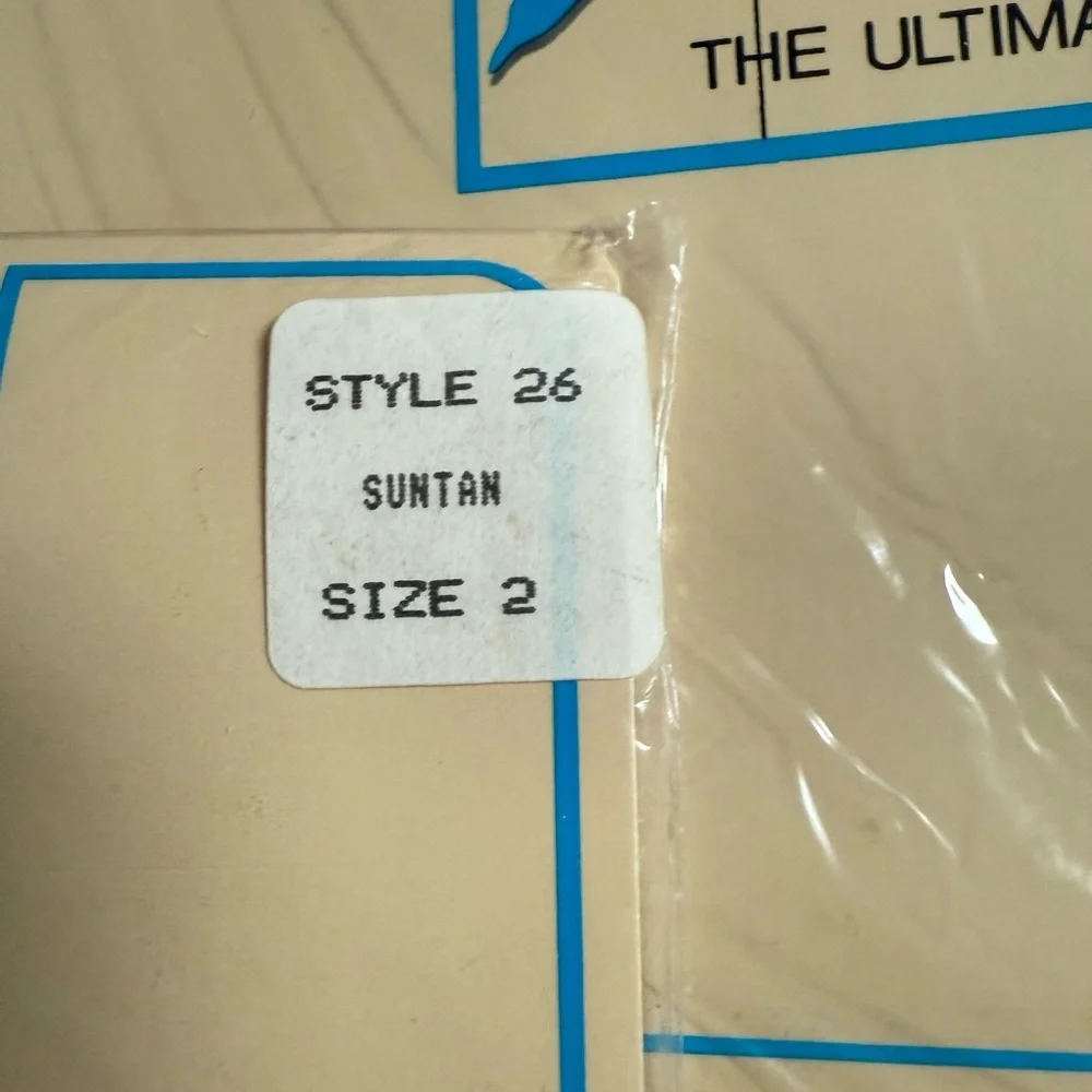 Sheer Control Top Pantyhose - Suntan